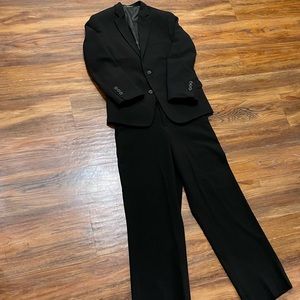 Calvin Klein Boys black suit